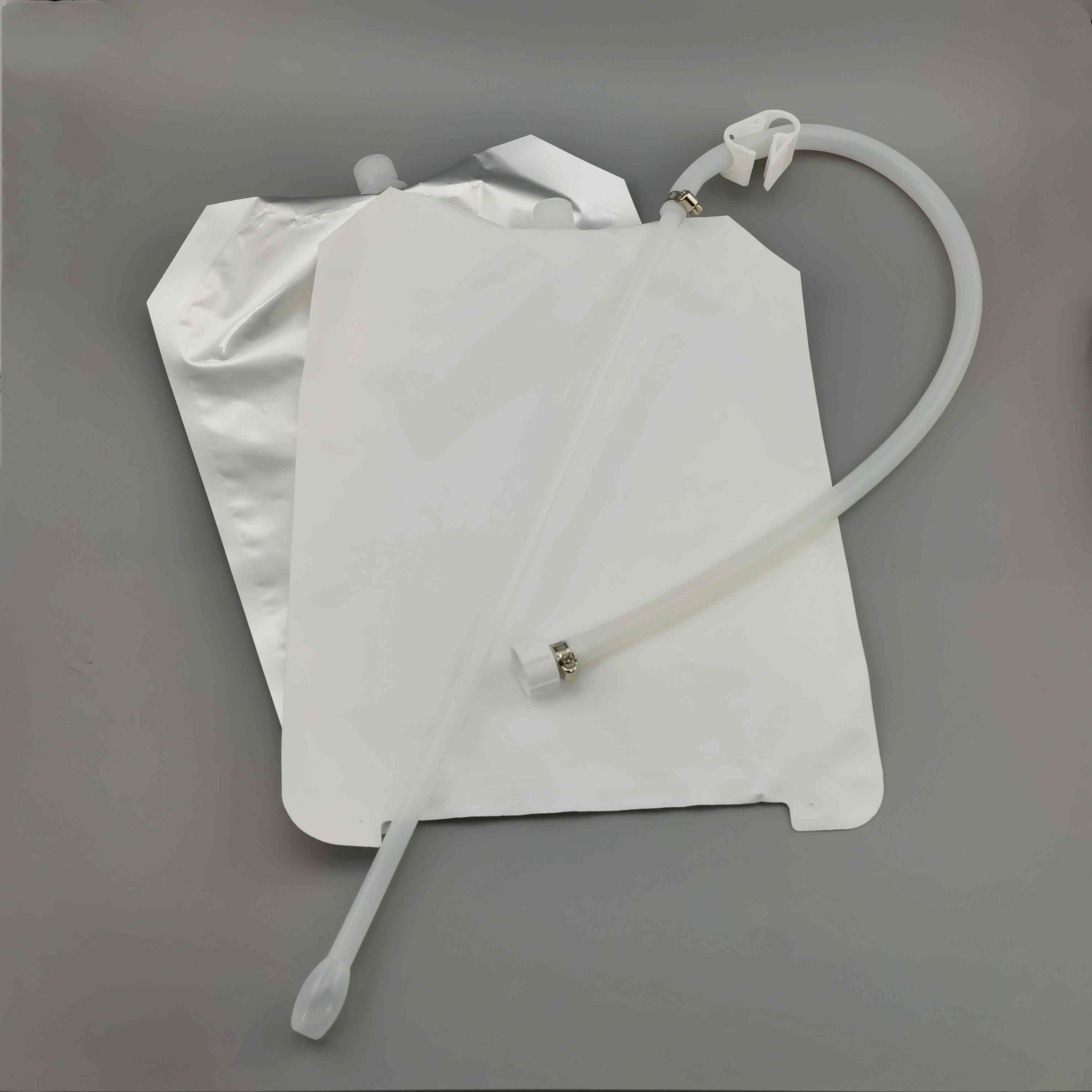 4L牛初乳袋犢牛初乳罐服導(dǎo)管包裝袋牛奶包裝內(nèi)袋灌服吸嘴袋配外框